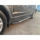 Бокові пороги Maydos V1 (2 шт., Алюміній -2025 нерж) 2007-2015 для Opel Antara рр