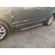 Бокові пороги Maydos V1 (2 шт., Алюміній -2025 нерж) 2007-2015 для Opel Antara рр