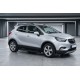 Боковые Подножки Allmond Black (2 шт., Алюминий) для Opel Mokka 2012-2021 гг
