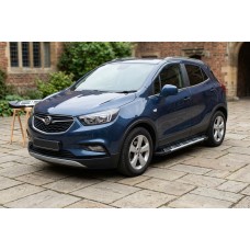 Боковые Подножки Sunrise (2 шт., Алюминий) для Opel Mokka 2012-2021 гг
