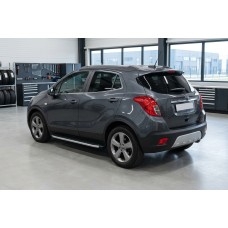Боковые Подножки Fullmond (2 шт., Алюминий) для Opel Mokka 2012-2021 гг