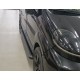Бокові пороги Allmond Black (2 шт., алюміній) Довга база для Opel Vivaro 2001-2015 рр