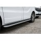 Боковые Подножки Tayga Grey (2 шт., Алюминий) Короткая База для Opel Vivaro 2001–2015 гг