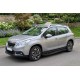 Боковые Подножки RedLine Black (2 шт., Алюминий) для Peugeot 2008 2013-2019 гг