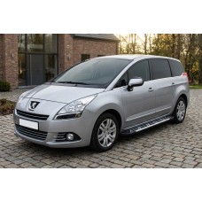 Боковые Подножки Sunrise (2 шт., Алюминий) для Peugeot 5008 2009-2016 гг