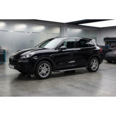 Боковые Подножки Duru (2 шт., Алюминий) для Porsche Cayenne 2010-2017 гг