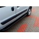 Боковые Подножки Allmond Black (2 шт., Алюминий) для Renault Kangoo 1998-2008 гг