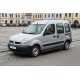 Боковые пороги Bosphorus Black (2 шт., алюминий) для Renault Kangoo 1998-2008 гг