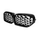 Ноздри Diamond Black (2021-2023) для BMW 5 серия G30/G31