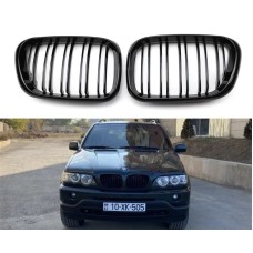 Решетки M-Look (1999-2003, Черный Глянец) для BMW X5 E53
