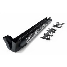 Бокові підніжки OEM V2 (2 шт., Алюміній) для Toyota Highlander 2019- рр