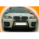 Кенгурятник WT003 Black (нерж) для BMW X6 E71 2008-2014 гг