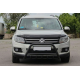 Кенгурятник WT003 Black (нерж) для Volkswagen Tiguan 2007-2016 гг
