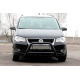 Кенгурятник WT003 Black (нерж) для Volkswagen Touran 2003-2010 гг