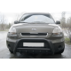 Кенгурятник WT003 Black (нерж) для Kia Soul I 2008-2013 гг