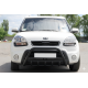 Кенгурятник WT004 Black (нерж) для Kia Soul I 2008-2013 гг