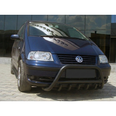 Кенгурятник WT003 Black (нерж) для Ford Galaxy 1995-2006 гг