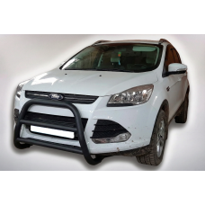 Кенгурятник WT018 Black (нерж.) для Ford Kuga/Escape 2013-2019 рр