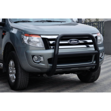 Передняя защита WT018 Black (нерж.) для Ford Ranger 2011-2022 гг