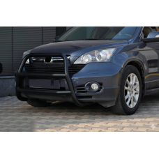 Кенгурятник WT018 Black (нерж.) для Honda CRV 2007-2011 рр