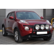 Кенгурятник WT018 Black (нерж) для Nissan Juke 2010-2019 гг