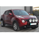 Кенгурятник WT018 Black (нерж) для Nissan Juke 2010-2019 гг