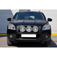 Кенгурятник WT018 Black (нерж.) для Nissan Qashqai 2010-2014 рр