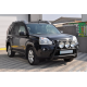 Передняя защита WT018 Black (нерж) для Nissan X-trail T31 2007-2014 гг