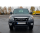 Кенгурятник QT008 Black (нерж) для Ford Ranger 2007-2011 гг