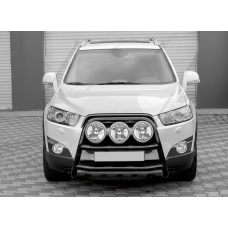 Передня дуга WT018 Black (нерж.) для Chevrolet Trax 2012-2023 рр