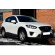 Передняя защита WT021 Black (нерж.) для Mazda CX-5 2012-2017 гг