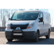 Кенгурятник QT-Spec Black (нерж.) для Renault Trafic 2001-2015 гг