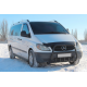 Кенгурятник XL-WT025 Black (нерж.) для Mercedes Vito W639 2004-2014 гг