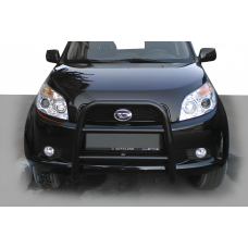 Передняя дуга QT005 Black (нерж.) для Daihatsu Terios 2006-2017 гг