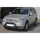 Кенгурятник Black (нерж.) для Mercedes ML W163 1997-2005 гг