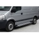 Боковые Подножки Rainbow (2 шт., Алюминий) Средняя База для Renault Master 1998-2010 гг
