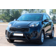 Кенгурятник WT006 Black (нерж) для Kia Sportage 2015-2021 гг