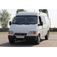 Кенгурятник WT006 Black (нерж) для Ford Transit 1991-2000 гг