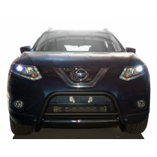 Кенгурятник WT005 Black (нерж) для Nissan X-trail T32/Rogue 2014-2021 рр
