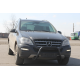 Передняя защита WT006 Black (нерж) для Mercedes ML W164 2005-2011 гг