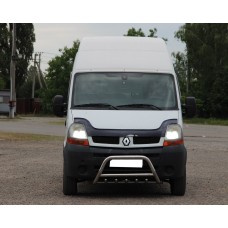 Передня дуга (нерж.) для Renault Master 1998-2010 рр