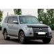 Передняя защита ST015-13 Black (нерж.) для Mitsubishi Pajero Wagon IV 2006-2021 гг