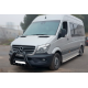 Кенгурятник F1-01 Black (2013-2018, нерж.) для Mercedes Sprinter W906