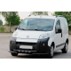 Передняя защита Shark Black (нерж) для Fiat Fiorino/Qubo 2008-2024 гг