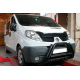 Кенгурятник F1-01 Black (нерж.) для Renault Trafic 2001-2015 гг
