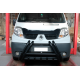 Кенгурятник F1-01 Black (нерж.) для Renault Trafic 2001-2015 гг