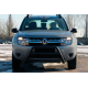Кенгурятник WT022 Black (нерж) для Dacia Duster 2008-2018 гг
