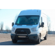 Кенгурятник WT022 Black (нерж.) для Ford Transit 2014- гг