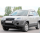 Кенгурятник WT022 Black (нерж.) для Hyundai Tucson JM 2004- гг