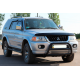 Кенгурятник WT022 Black (нерж) для Mitsubishi Pajero Sport 1996-2007 гг